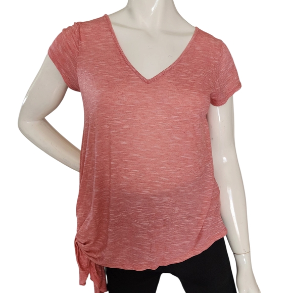 Knox Rose Coral Short Sleeve Tee - Picture 1 of 4